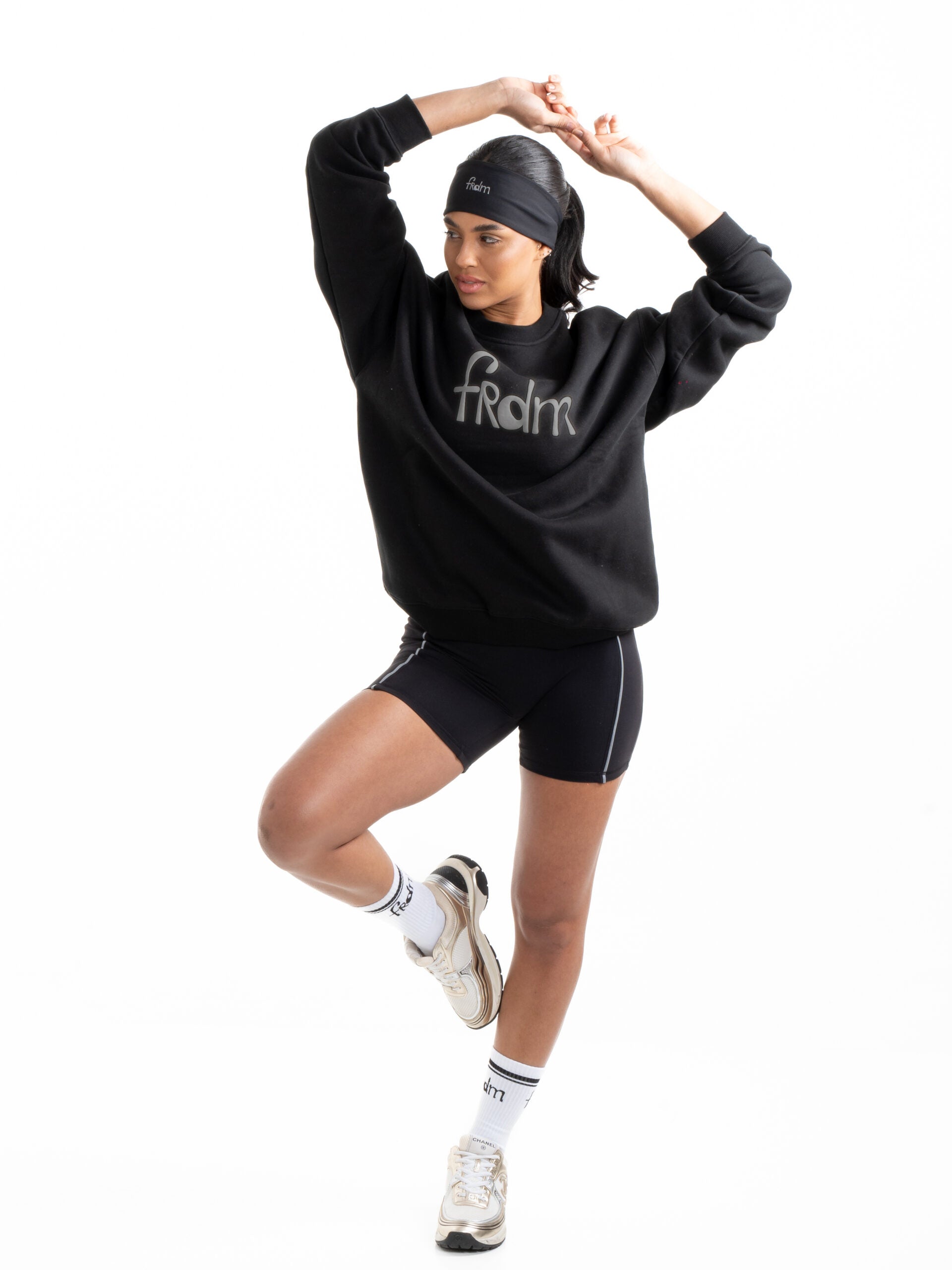 Core Jumper - Black — XL — FRDM Wellness women’s yoga wear & athleisure