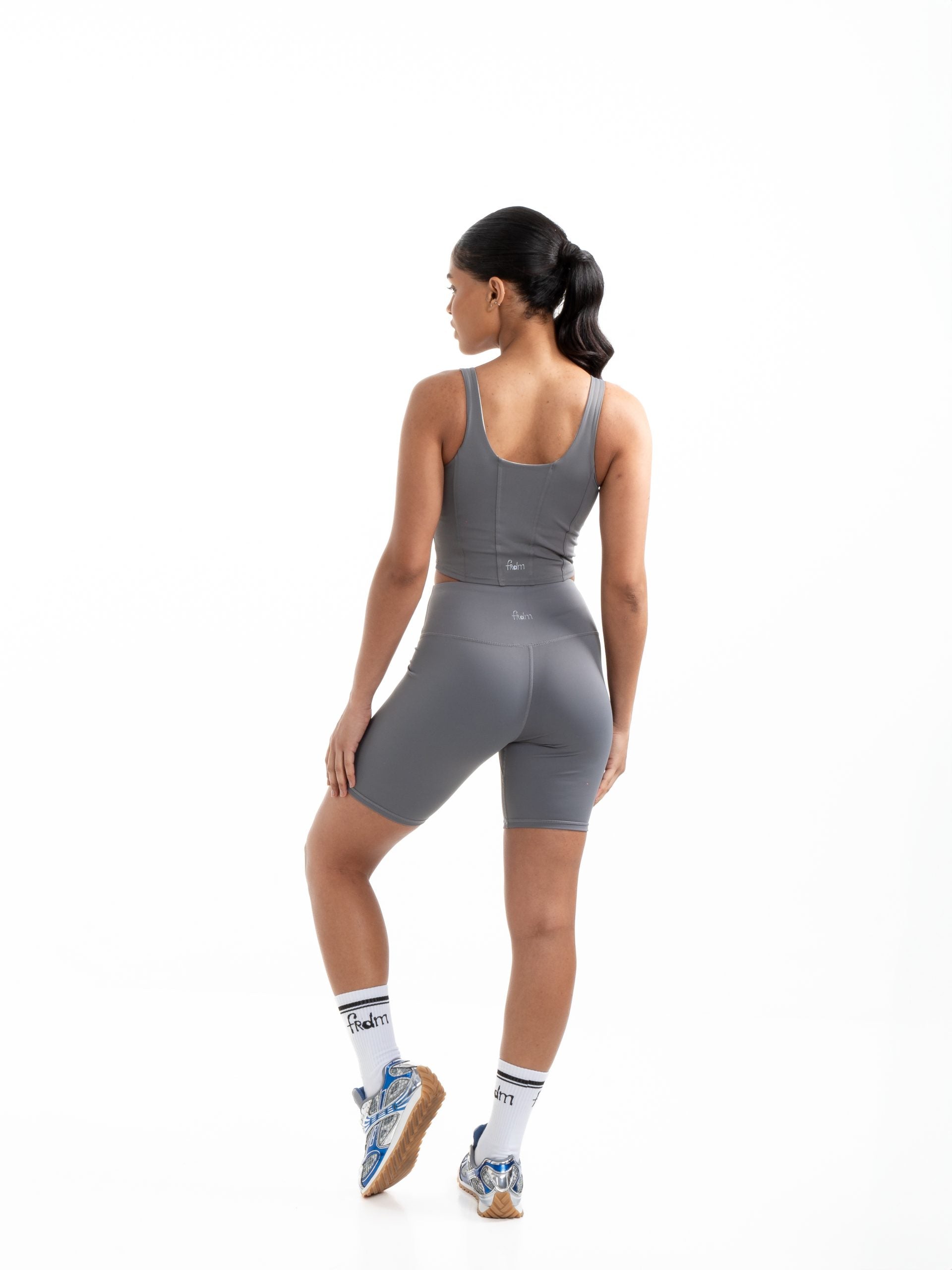 Sculpt Set Grey — FRDM Wellness women’s yoga wear & athleisure
