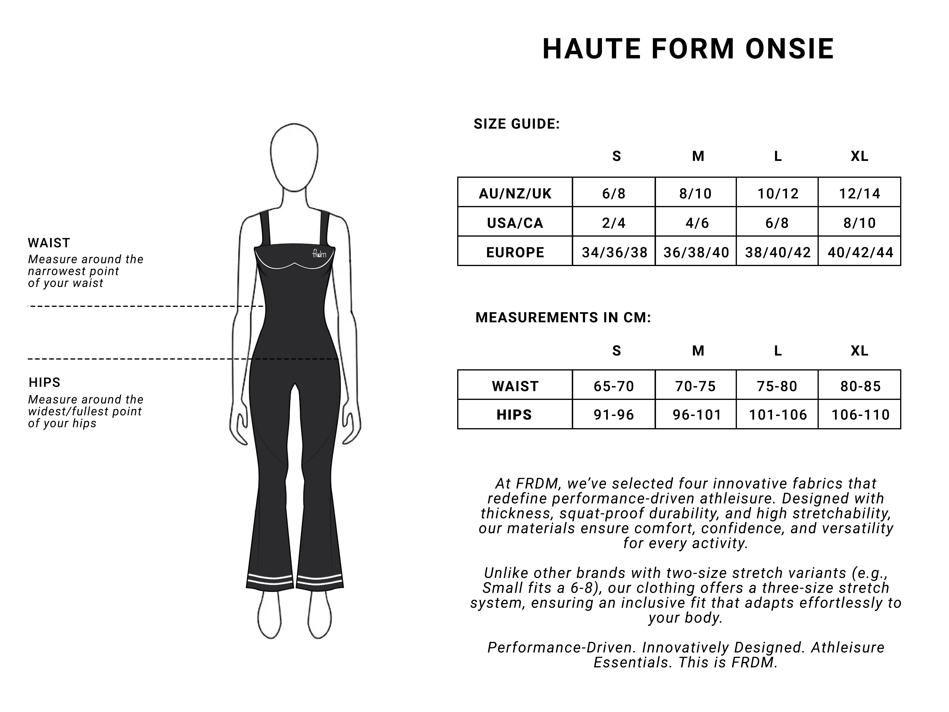 Haute Form Onesie