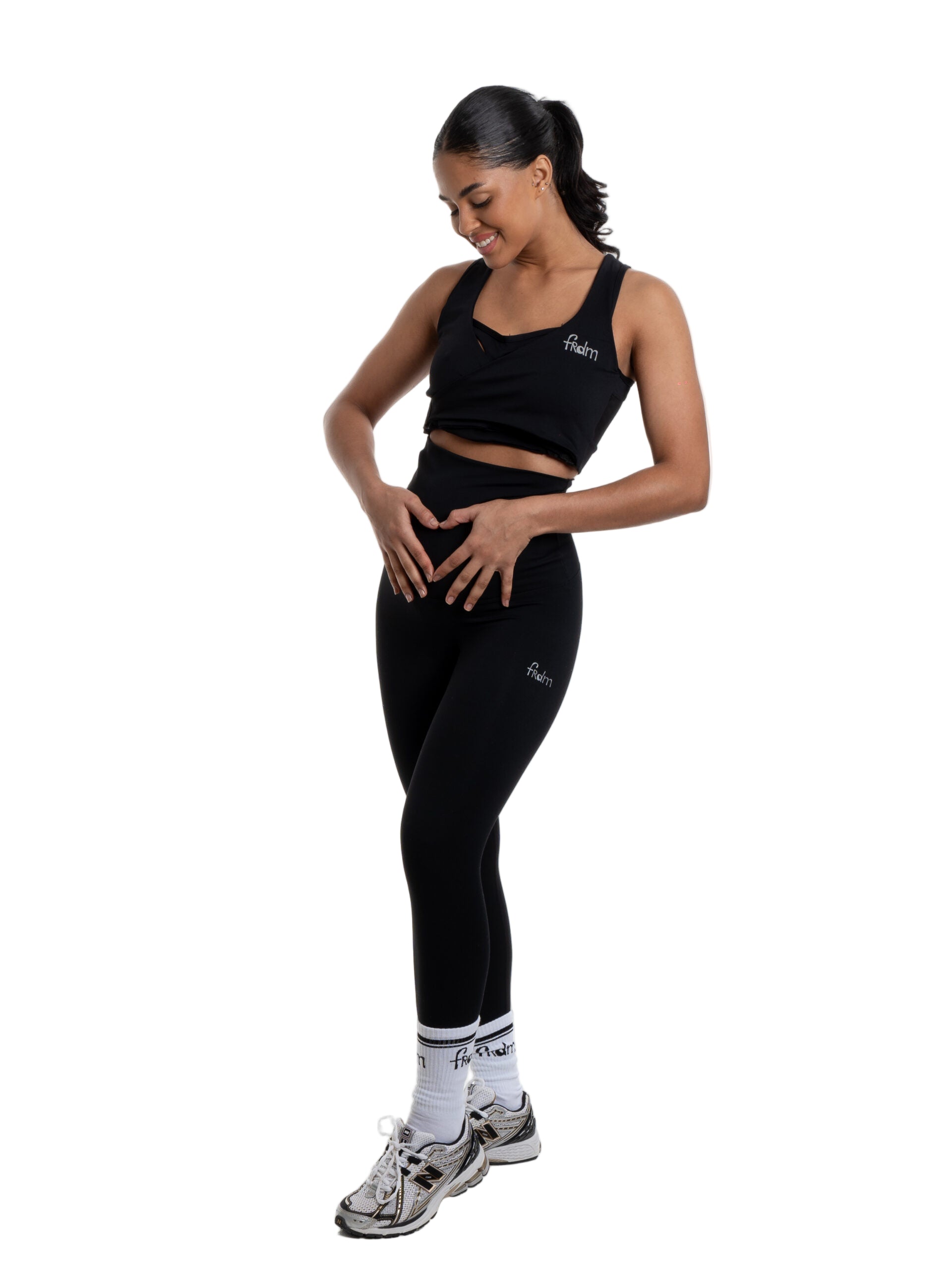 Me & Bump Set — L — FRDM Wellness women’s yoga wear & athleisure