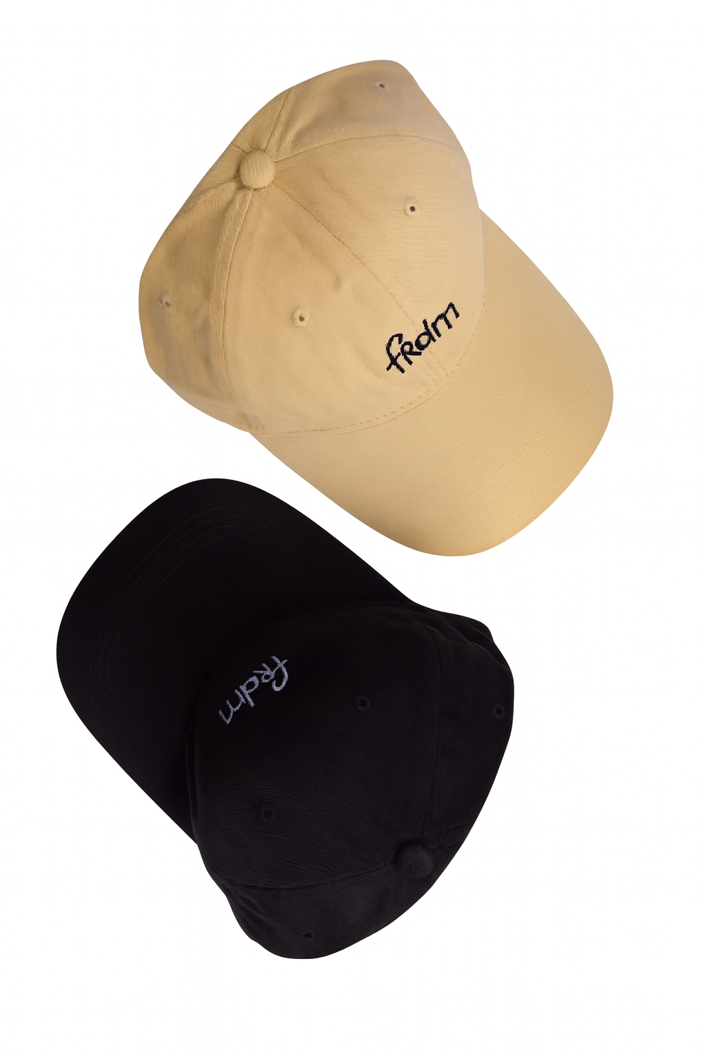 FRDM Wellness athleisure cap in sand or black, women’s yoga wear accessory